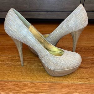 Faux Bamboo heels
